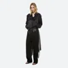 Helmut Lang Scarf Trench In Black