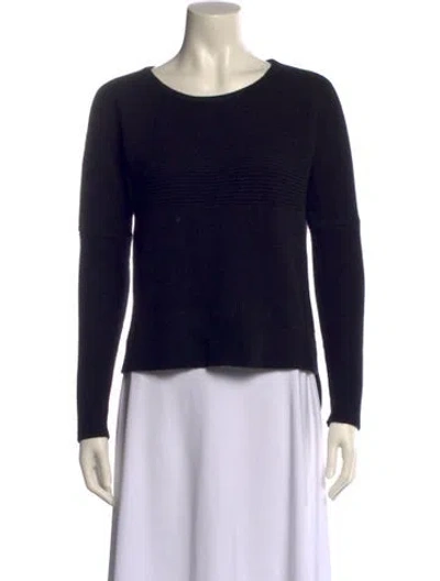 Pre-owned Helmut Lang Scoop Neck Sweater In Black