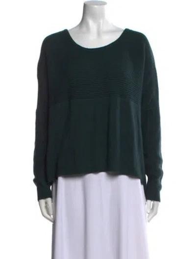 Pre-owned Helmut Lang Scoop Neck Sweater In Green