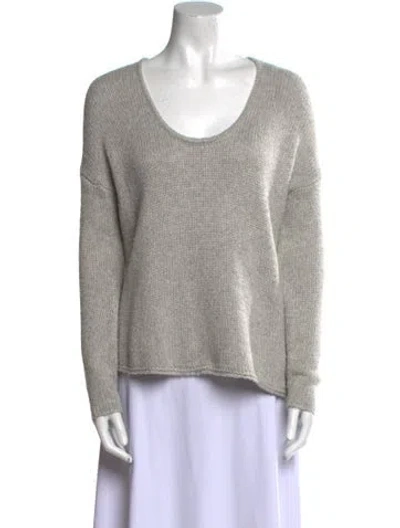 Pre-owned Helmut Lang Scoop Neck Sweater In Neutral