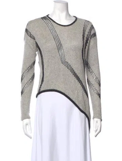 Pre-owned Helmut Lang Scoop Neck Sweater In Neutral