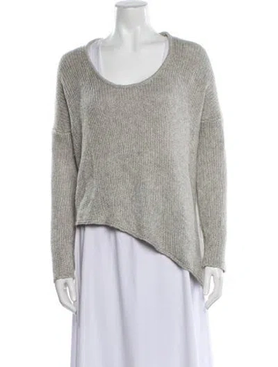 Pre-owned Helmut Lang Scoop Neck Sweater In Neutral
