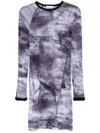 Helmut Lang Twisted Dress In Black