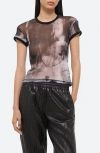 Helmut Lang T-shirt Mit Grafischem Print In Black Multi - A0p