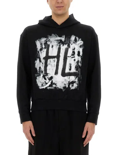 HELMUT LANG SCRIBBLE SWEATSHIRT