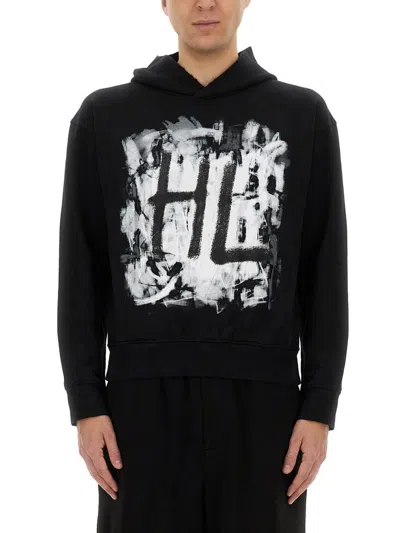 HELMUT LANG HELMUT LANG "SCRIBBLE" SWEATSHIRT