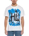 Helmut Lang Scribble Graphic T-shirt In White