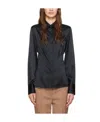 Helmut Lang Black Slash Shirt In Black