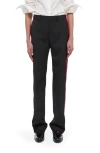 HELMUT LANG SEAT BELT STRIPE VIRGIN WOOL PANTS