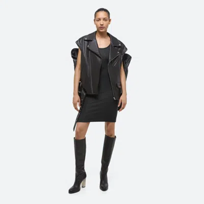 Helmut Lang Seatbelt Tank Dress In Black