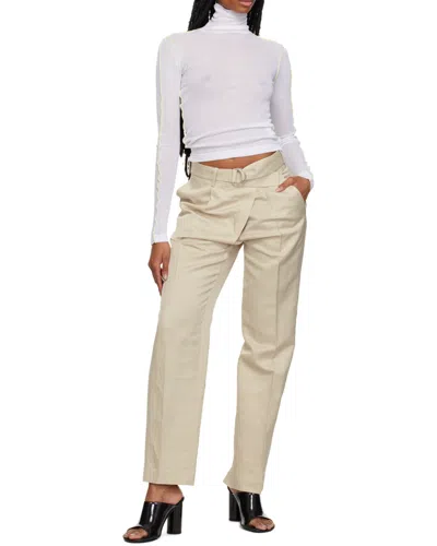 Helmut Lang Semi-sheer High Neck Top