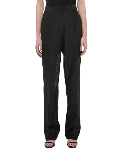HELMUT LANG SEMI SHEER PANTS