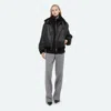 Helmut Lang Shearling Bomber In Black