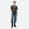 Helmut Lang Sheer Logo Tee In Black