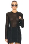 Helmut Lang Sheer Top