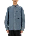 Helmut Lang Denim Shirt In Blue