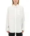 Helmut Lang Oversized Shirt In White
