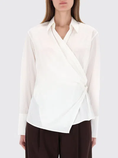 HELMUT LANG SHIRT HELMUT LANG WOMAN COLOR WHITE,H74107001