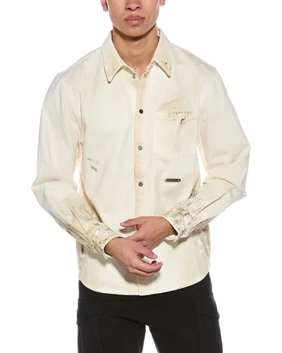 Helmut Lang Shirt Jacket In White