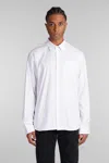 Helmut Lang White Apex Oversized Shirt In White