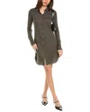 Helmut Lang Shirtdress In Grey