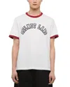 Helmut Lang Prep T-shirt In White/red