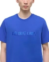 Helmut Lang Men's Logo Crewneck T-shirt In Cobalt