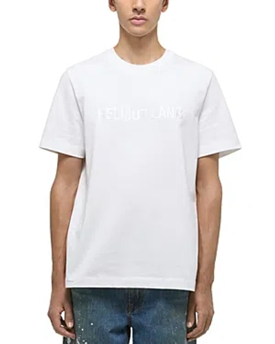 HELMUT LANG SHORT SLEEVE LOGO TEE