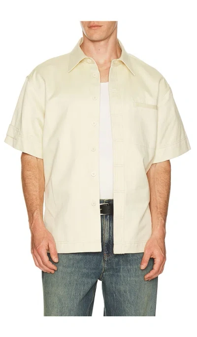 Helmut Lang Short Sleeve Loop Tape Shirt In E02