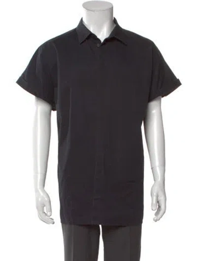 Pre-owned Helmut Lang Short Sleeve Shirt In Black