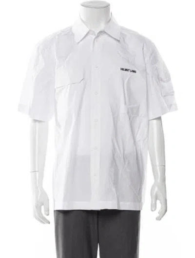 Pre-owned Helmut Lang Short Sleeve Shirt In White