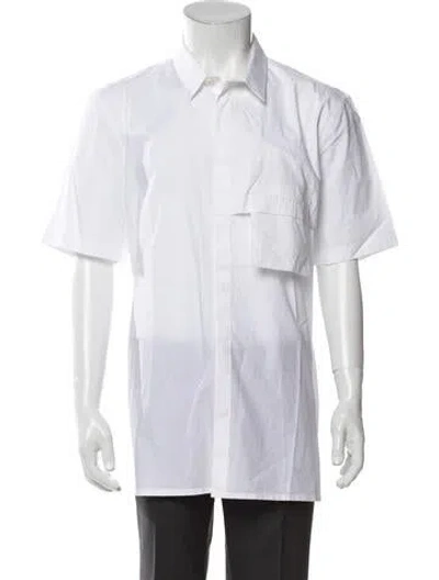 Pre-owned Helmut Lang Short Sleeve Shirt In White