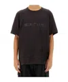 Helmut Lang Man T-shirt Dark Brown Size S Cotton In Brown