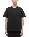 HELMUT LANG SHORT SLEEVE ZIP POCKET TEE