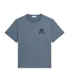 Helmut Lang Capsule Crew Neck T-shirt With Back Print In Blue