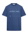 Helmut Lang Short-sleeved T-shirt In Blue