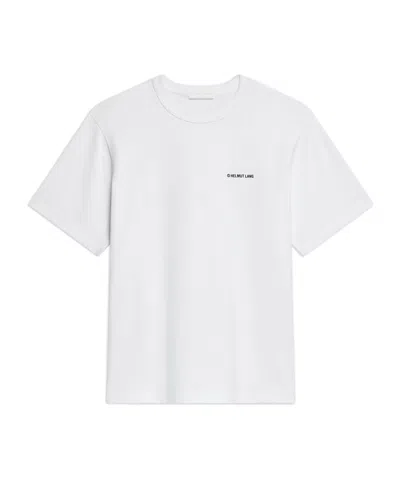 Helmut Lang Short-sleeved T-shirt In White