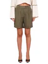 Helmut Lang Short Transparent In Brown