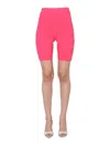 Helmut Lang Cyclist Bermuda In Pink