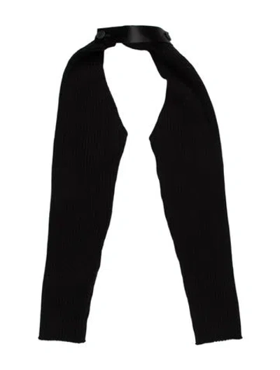 Pre-owned Helmut Lang Shoulder Cover In Black