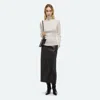 Helmut Lang Shrug Layer Turtleneck Sweater In White