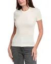 Helmut Lang Shrunken T-shirt In White