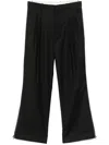 Helmut Lang Zip-detail Pleated Trousers