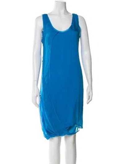 Pre-owned Helmut Lang Silk Mini Dress