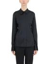 Helmut Lang Silk Shirt In Black