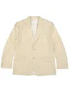 Helmut Lang Single-breasted Blazer In Neutrals