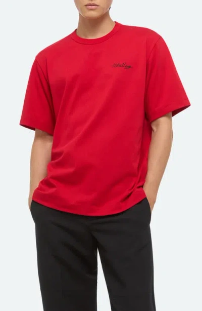 HELMUT LANG HELMUT LANG SKETCH COTTON T-SHIRT