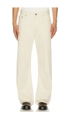 Helmut Lang Ski Jean In White