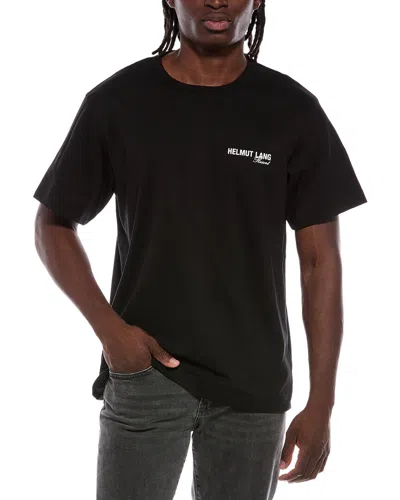 Helmut Lang Ski Map T-shirt In Yellow