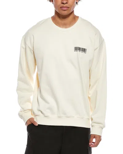 Helmut Lang Ski Schedule Crewneck Sweatshirt In Neutral